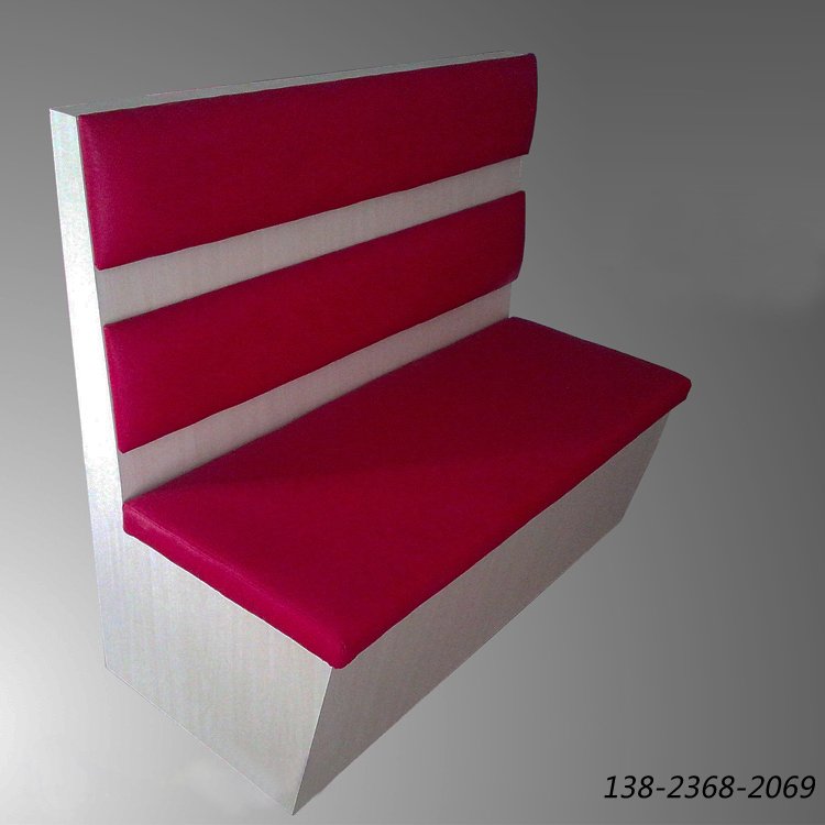 單面現(xiàn)代款式沙發(fā)，中餐卡座，家具廠訂制