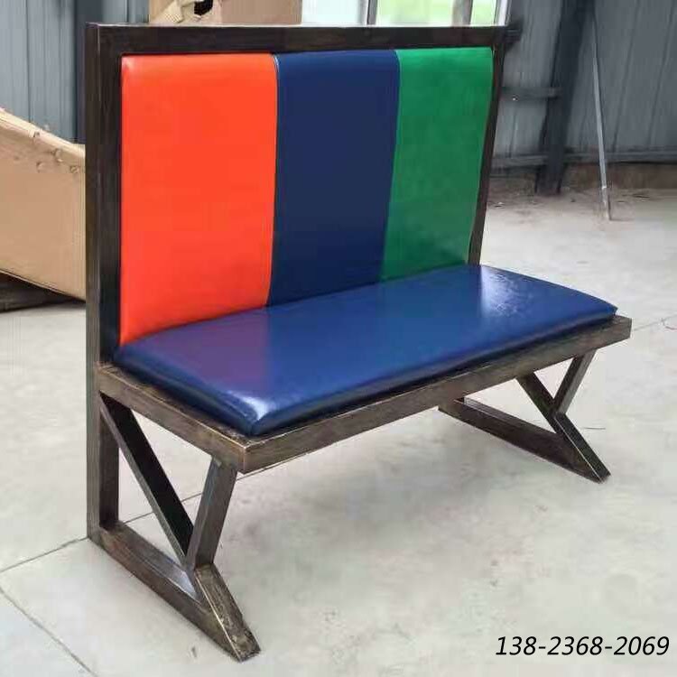 鐵藝沙發(fā)，做舊卡座沙發(fā)